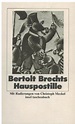 bertolt brechts hauspostille - ZVAB