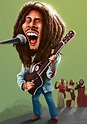 Bob Marley Caricature | Celebrity caricatures, Caricature, Bob marley ...