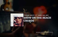 Snow On The Beach Chords By Taylor Swift Feat. Lana Del Rey - Guitartwitt