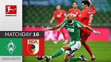SV Werder Bremen - FC Augsburg | 2-0 | Highlights | Matchday 16 ...