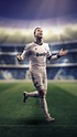 Download wallpaper: Cristiano Ronaldo for Real Madrid 1080x1920