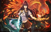 Anime Phoenix Wallpapers - Wallpaper Cave