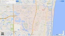Deerfield Beach Florida Map