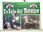 "LA ISLA DEL TERROR" MOVIE POSTER - "TERROR IS A MAN" MOVIE POSTER