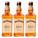 Whisky Jack Daniel's Honey Mel 1 Litro Com Caixa 03 Unidades - Villeni ...