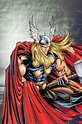 Original comic book Thor. Marvel Comics. Asgardian God of Thunder ...