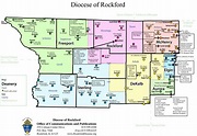 Rockford Area Zip Code Map - United States Map