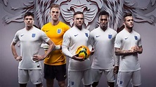 England team debut World Cup kit at photoshoot – video | England ...