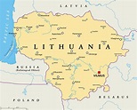 Karten von Litauen | Karten von Litauen zum Herunterladen und Drucken