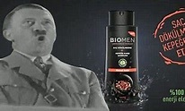 Biomen shampoo creates ad campaign featuring Adolf Hitler