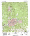 Santa Rita topographic map 1:24,000 scale, New Mexico