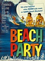Beach Party movie large poster.