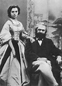 Karl Marx and his wife, Jenny, 1866 | Immagini storiche, Personaggi ...