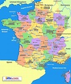 France map - France in a map (Western Europe - Europe)
