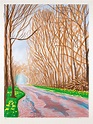 DAVID HOCKNEY | THE ARRIVAL OF SPRING IN WOLDGATE, EAST YORKSHIRE IN ...