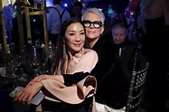 Jamie Lee Curtis Kisses Michelle Yeoh On The Lips After 2023 SAG Awards Win