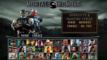 Mortal Kombat: Unchained All Characters [PSP] - YouTube