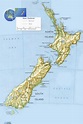 Wellington, Neuseeland-Karte - Wellington Neuseeland auf der Karte ...