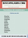 Sinónimos y Antónimos de Emulsiones - 11 Sinónimos y Antónimos para ...