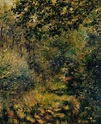 Path through the Woods, 1874 - Pierre-Auguste Renoir - WikiArt.org