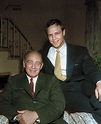 Marlon Brando with his father Marlon Brando Sr. - Los Angeles April 1 ...