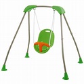 Swing Set with 2 Seats Steel - Suave Home Ireland