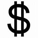 Black Dollar Sign - Cliparts.co