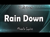 Delirious - Rain Down (Lyrics) - YouTube
