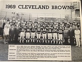 1969 Cleveland Browns (Large) Team Picture | eBay