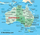 Australia Maps & Facts - World Atlas