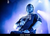 The Norwegian death metal band Blood Red Throne performs a live concert ...