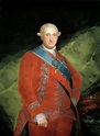 'King Carlos IV in Red', 1789, Spanish School, Oil on canvas, 127 ...