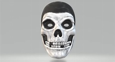 STL file misfits fiend mask crimson ghost mask・3D printing model to ...