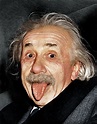 Unveiling the story behind the iconic photograph of Einstein sticking ...