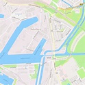 Affordably beautiful Vector City Map of Emden as PDF and AI for Adobe ...