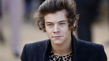 Handsome Harry Styles In Blur Background Wearing Black Coat HD Harry ...
