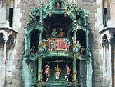 Glockenspiel And Marienplatz