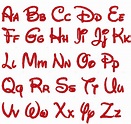 18 Mickey Mouse Font Alphabet Images - Mickey Mouse Alphabet Font ...