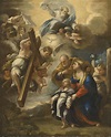 Luca Giordano (Naples 1635-1705) , The infant Christ contemplating the ...