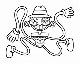 Daddy Long Legs Poppy Playtime coloring pages - Coloring pages 🎨