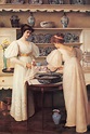 Blue and White by Louise Jopling, 1896 Great details. | Arte vittoriana ...