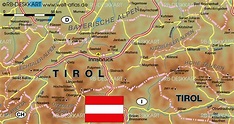 Karte Tirol