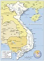 Large Detailed Tourist Map Of Vietnam With Cities And Towns Vietnam Images