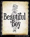 Beautiful Boy Lyrics - John Lennon Word Art - Word Cloud Art 8x10 ...