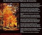 les Rêves d’Automne (Alphonse de Lamartine)