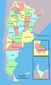 Mapa Oficial De Argentina | All in one Photos
