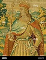 Olaf II of Denmark c 1385 (cropped Stock Photo - Alamy