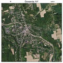 Aerial Photography Map of Gowanda, NY New York