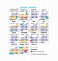 FREE 18+ School Calendar Templates in PDF | Google Docs | MS Word ...