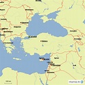 StepMap - Türkei Übersicht - Landkarte für Deutschland
